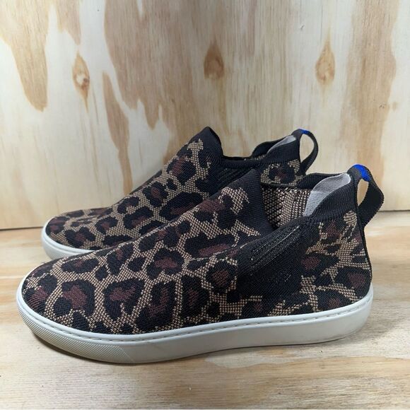 Rothy’s Wildcat Chelsea Animal Print Slip-On Sneakers Women’s Size 9 - Picture 6 of 6